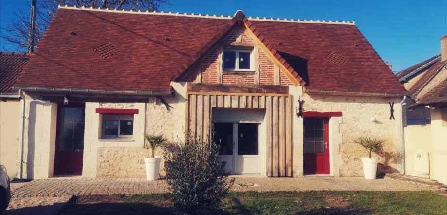 Vila Longere Chatres-sur-Cher Exteriér fotografie